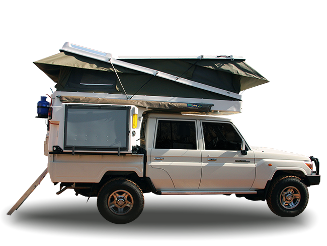 abba safari campers double cab land cruiser